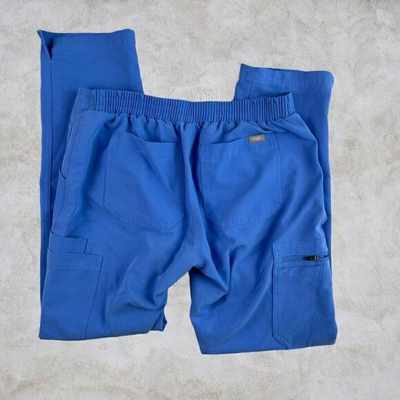 Figs Technical Collection Women's Size Small Blue Scrub Pants TW2000T - Picture 4 of 4